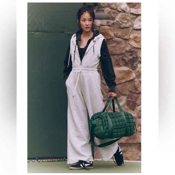 Free People Movement Making It Jumpsuit in white